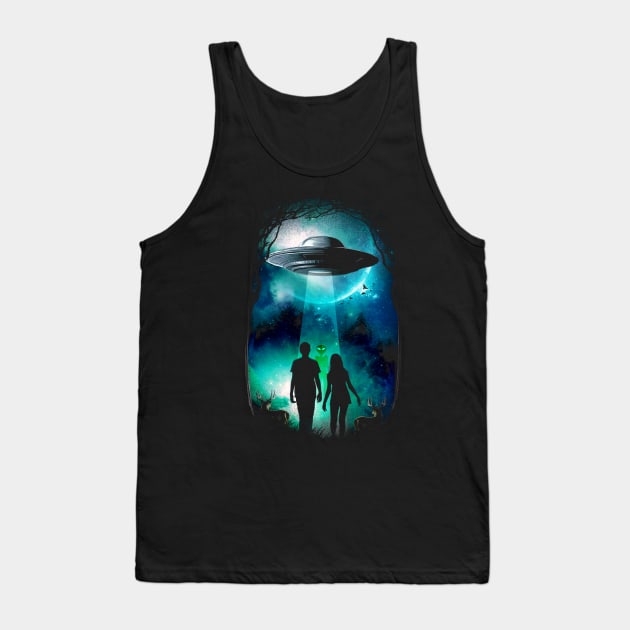 The Visitor Tank Top by Moncheng